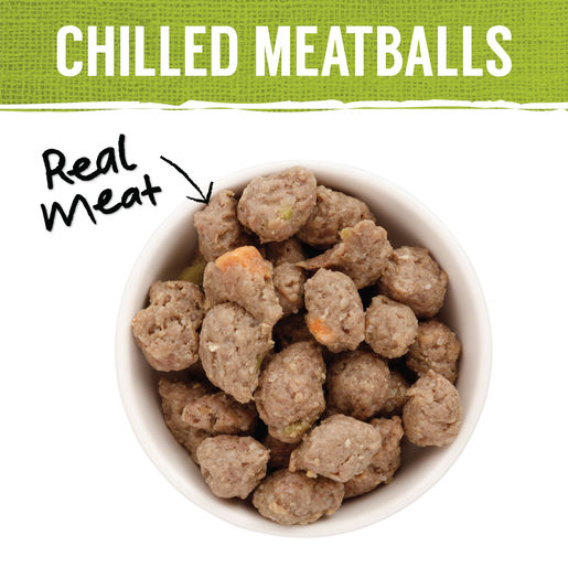 Nature's Gift Meatballs With Kangaroo, Sweet Potato & Peas Adult Chilled Dog Food 700g
