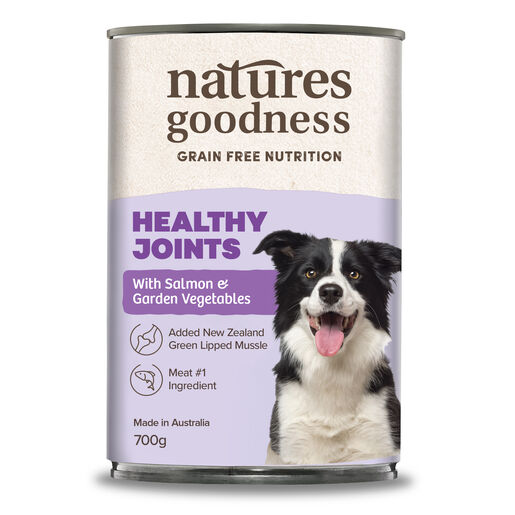 Natures Goodness Grain Free Healthy Joints with Salmon and Garden Vegetables Adult Wet Dog Food 700g