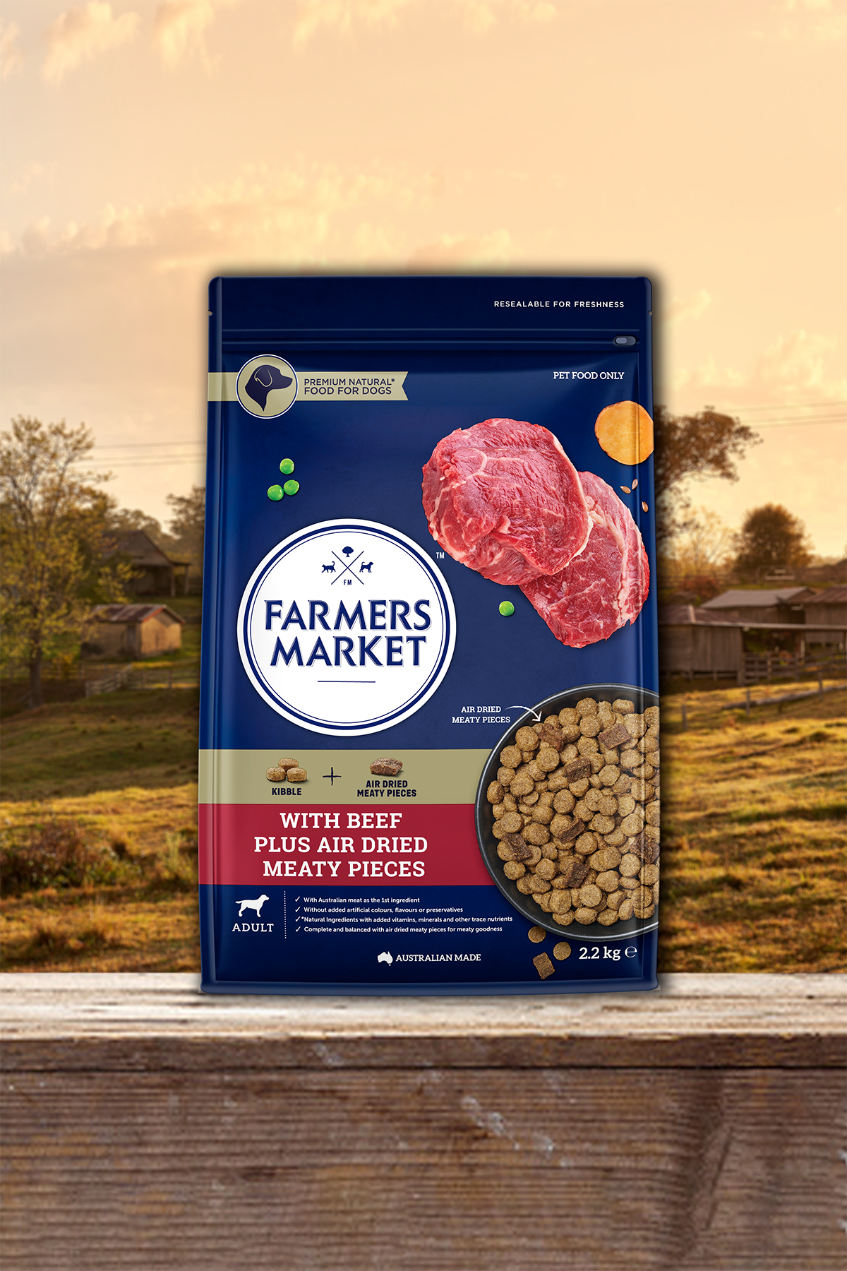 From paddock to plate – a new<br>brand of fresher food.