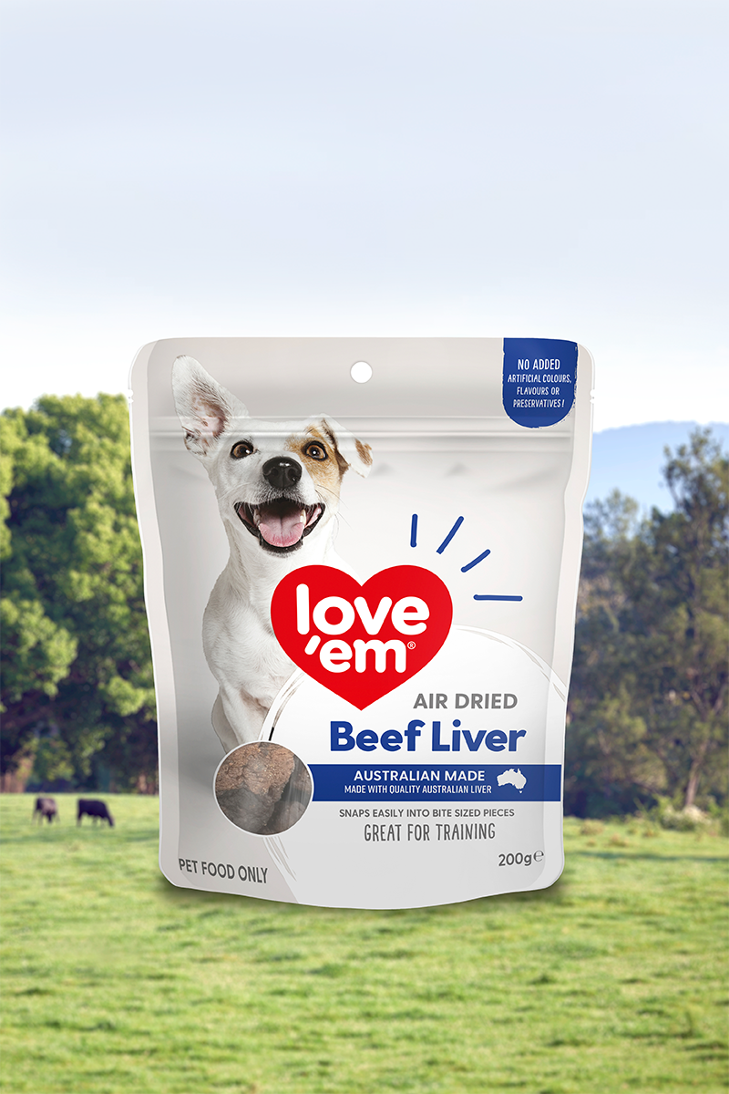 All natural liver treats<br> joins the fresher family.