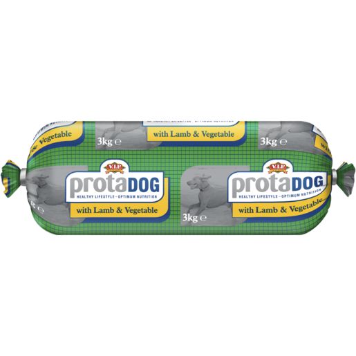 V.I.P. Petfoods ProtaDog with Lamb and Vegetables Chilled Dog Roll 3kg