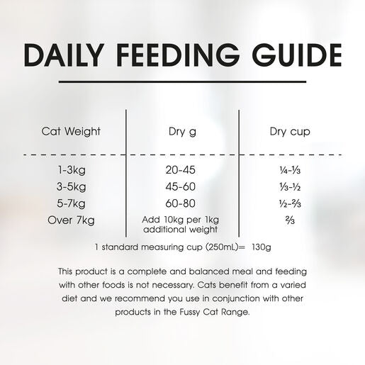 Fussy Cat Grain Free Salmon, Whitefish and Olive Oil Dry Cat Food 500g