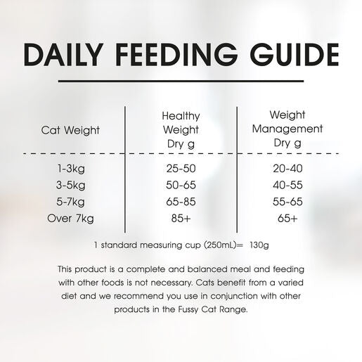 Fussy Cat Grain Free Indoor Chicken & Oceanfish Dry Cat Food 500g