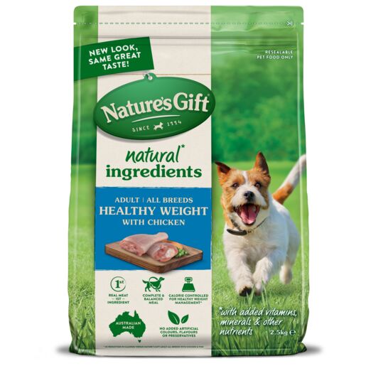 Nature's Gift Healthy Weight Chicken Adult Dry Dog Food 2.5kg