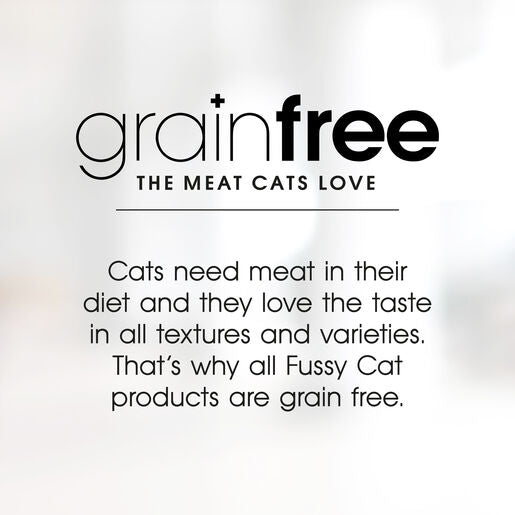 Fussy Cat Twice as Tasty Grain Free Mince & Morsels Wet Cat Food 12x80g