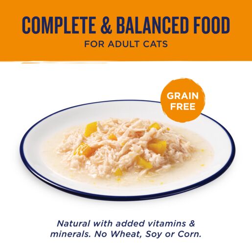 Farmers Market Grain Free Chicken Collection Adult Wet Cat Food 6x80g